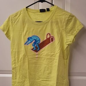 Alternative T-Shirt Women's Size: Large CUTE Short Sleeve Diver